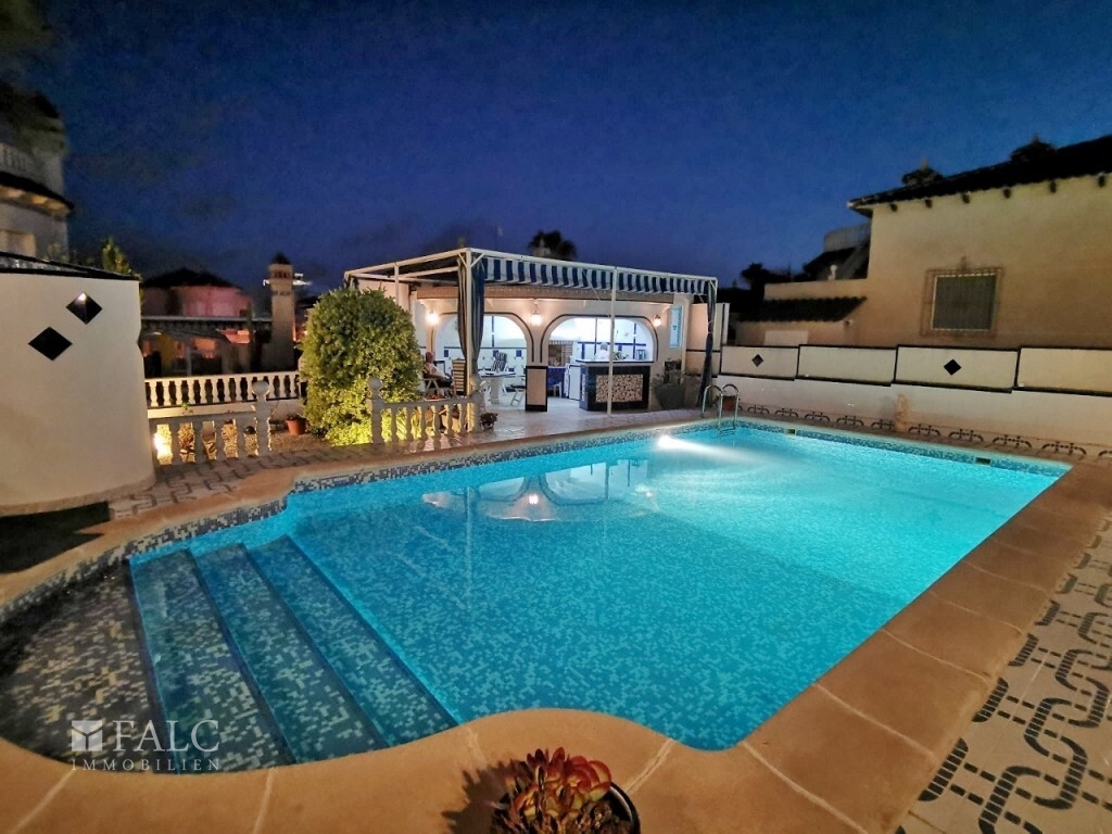Pool by night